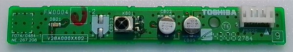 Placa Sensor Semp Toshiba 42xv550da V28a000xx02
