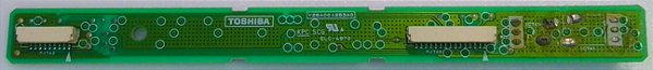 Placa Sensor Toshiba V28A001261A1 (V28A001263A0) para 46SL863