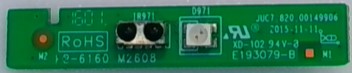 Placa Sensor Juc7.820.00149906 Tv Philco Ph32u20dsgw