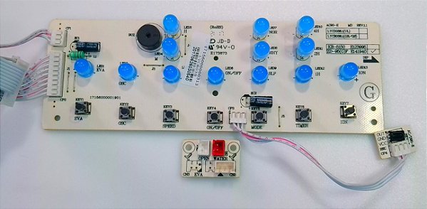Placa Eletrônica Springer Controle Climatizador Scafrb1-2 / 17156000001901