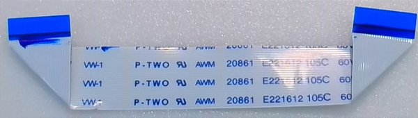 Cabo Flat Tela V-con Un40j5290g E221612 105C 60V VW-1