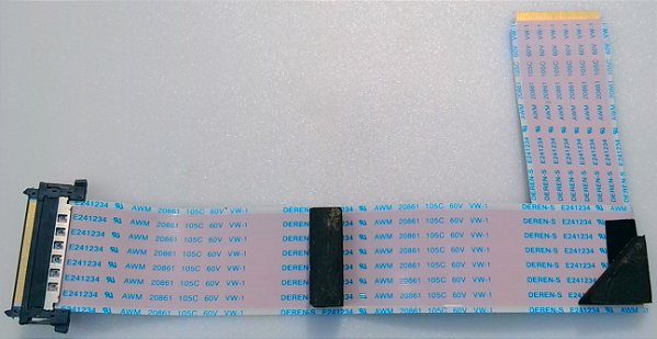 Cabo Flat DEREN-S E241234 AWM 20861 105C 60V VW-1