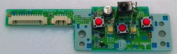 Placa Power Com Sensor Ir Eax40325405 Tv Lg 42pg20r (Usado)