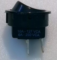Chave Interruptora Preta 10A - M2FT4FE3B/349