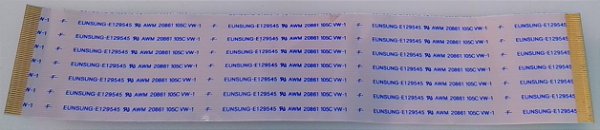 Cabo Flat ES0805 / EUNSUNG-E129545 AWM 20861 105C VW-1 (Usado)