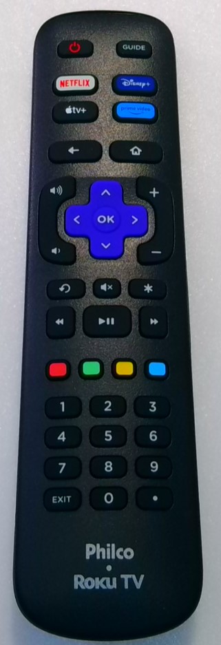 Controle Remoto Philco Roku Tv Disney Original