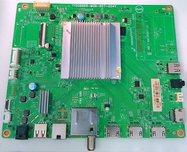 Placa Principal Para Tv Philips 55pug7908/78 - 715gb868-m0b-b07-004y