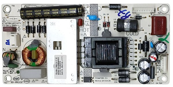 Placa Fonte Para Tv Philco PH28S63D - MP28S-CJ