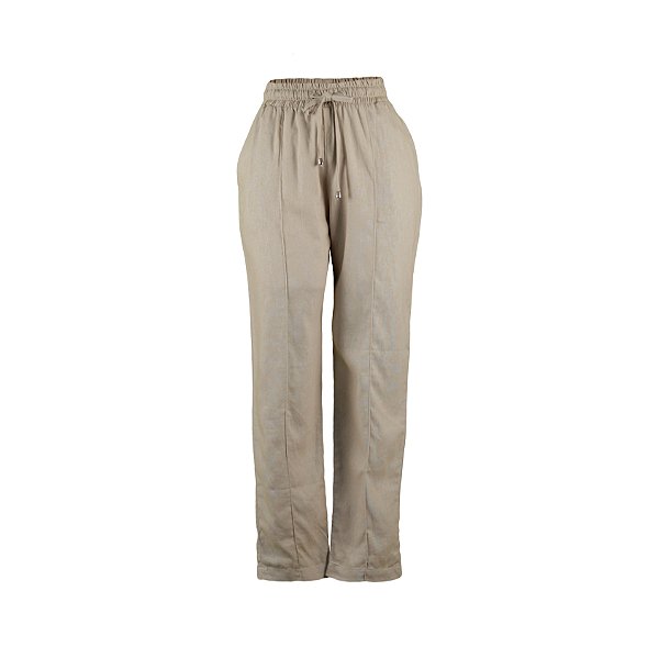 Calça Elastico Linho