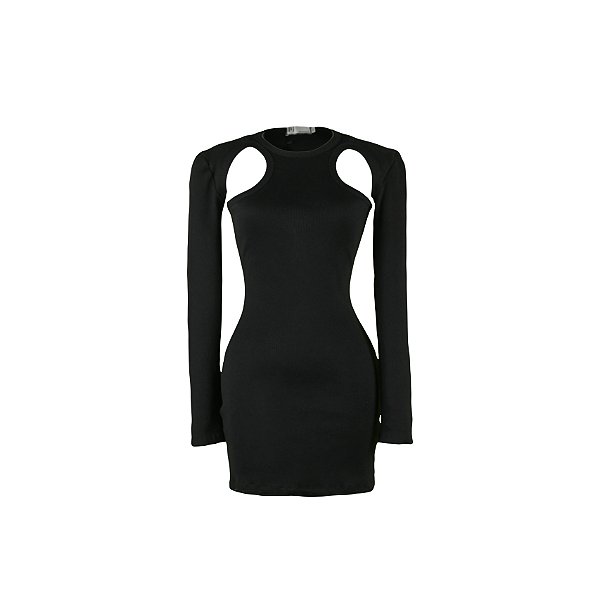 Vestido Recorte Rib