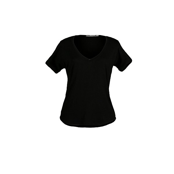 Blusa Basic Manga Curta