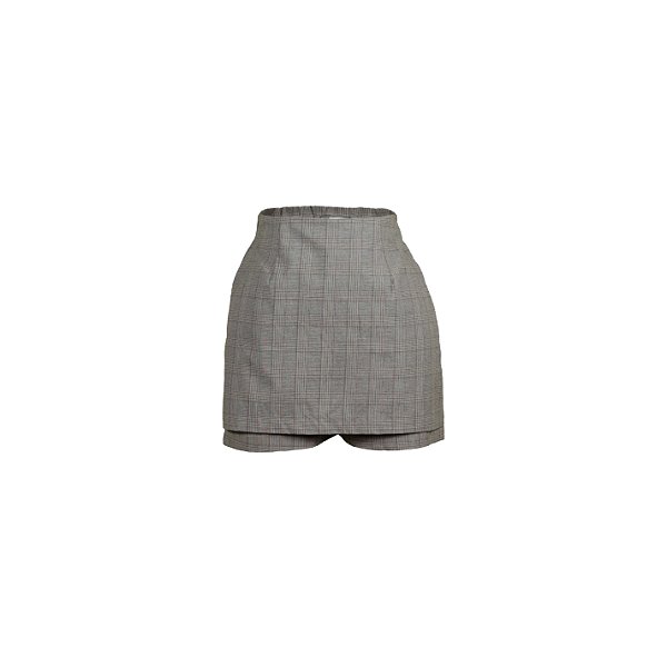 Short Saia Xadrez