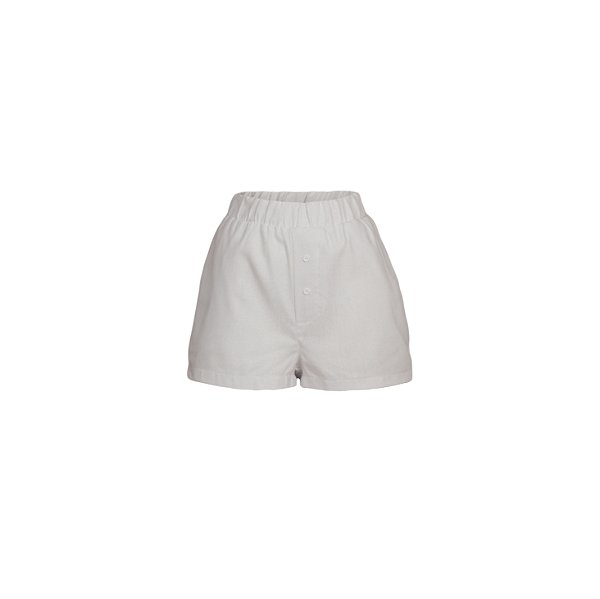 Shorts Elástico Linho