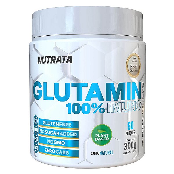 Glutamin 100% Imuno 500g - Nutrata