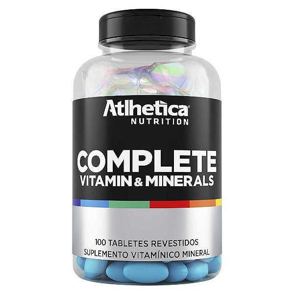 Complete Vitamin Minerals (100 Tabs), Atlhetica Nutrition