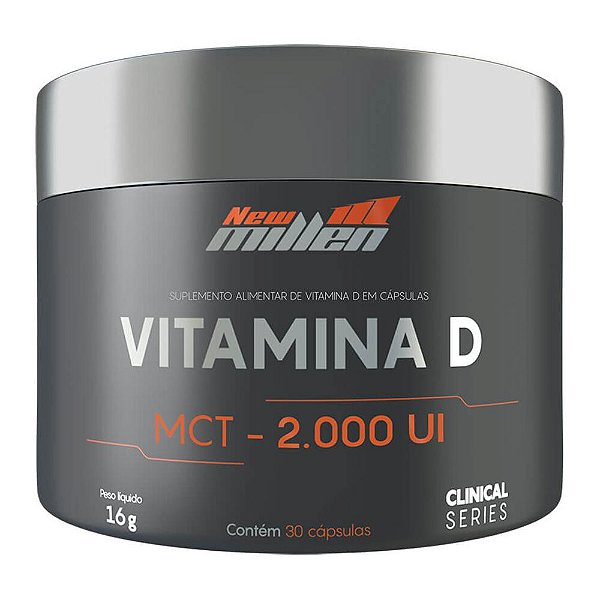 Vitamina D + MCT 2.000 UI - New Millen