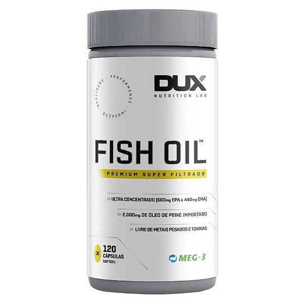 Fish Oil (120 capsulas) - Dux