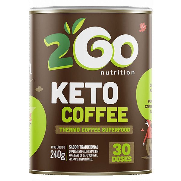 Keto Coffee (30 doses) - 2Go Nutrition