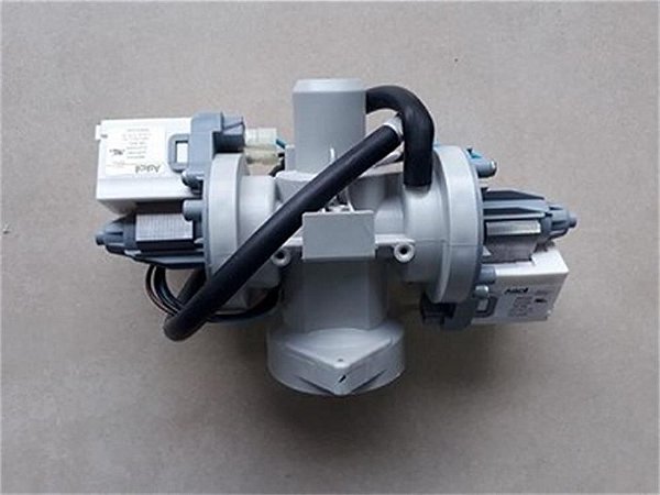 Eletrobomba centrifuga lavadora LG 127v - Eletrobomba centrifuga lg 127v contém 2 eletrobomba EAU61383506