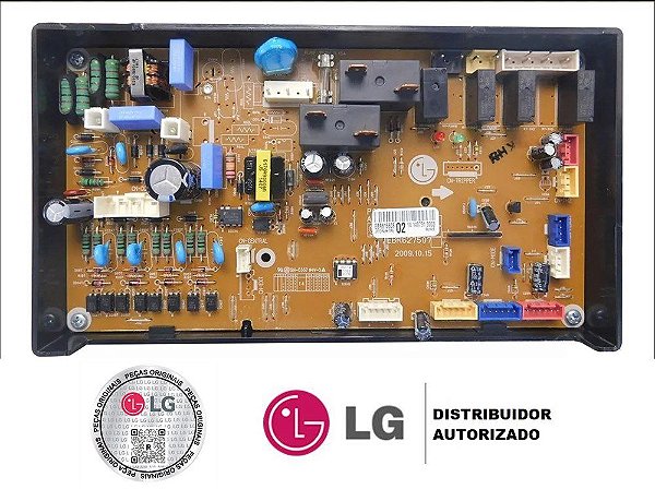Placa de comando da condensadora quadri-split LG  EBR61560802
