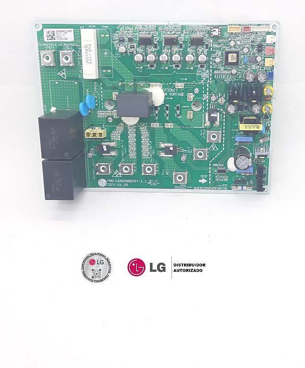 Placa eletronica inverter unidade condensadora MULTI-V  EBR80908604 ARUM220LTE5