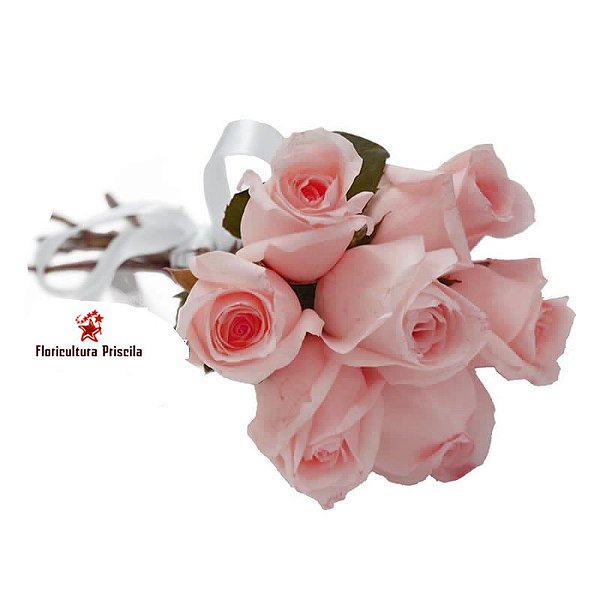 Buquê Rosas Cor de Rosa Delicate 6