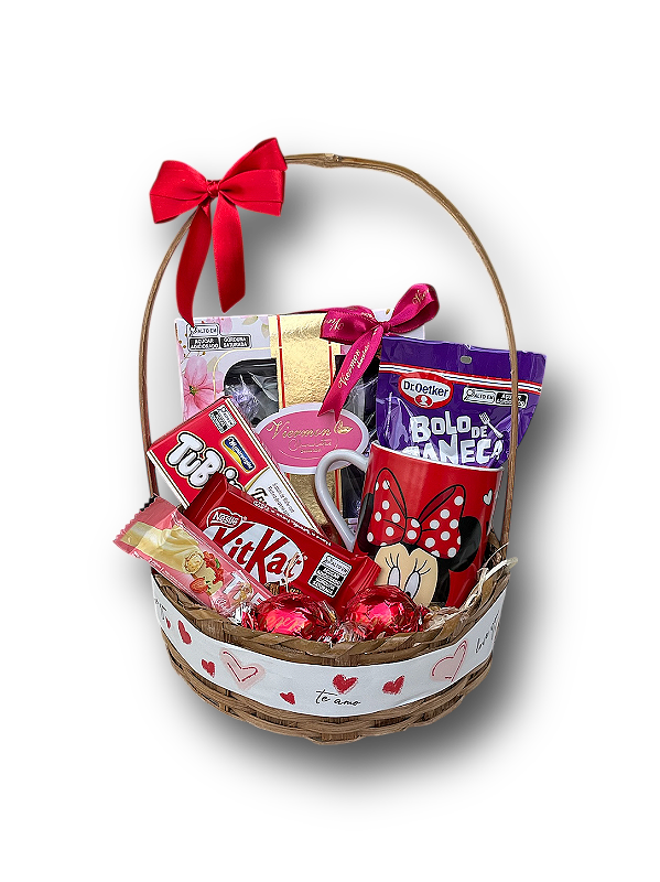 Cesta de Chocolates Doce Paixão