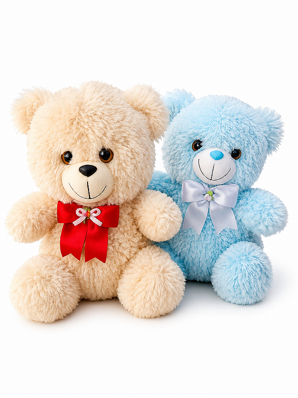 Urso de Pelúcia Pequeno 18cm
