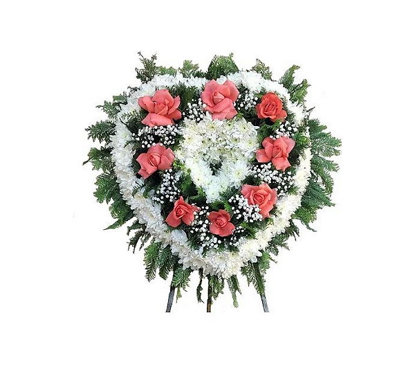 Coroa de Flores Amor