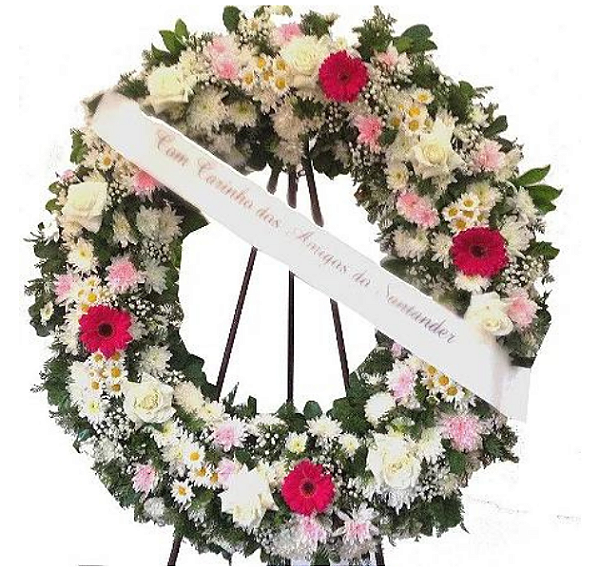 Coroa de Flores Leveza