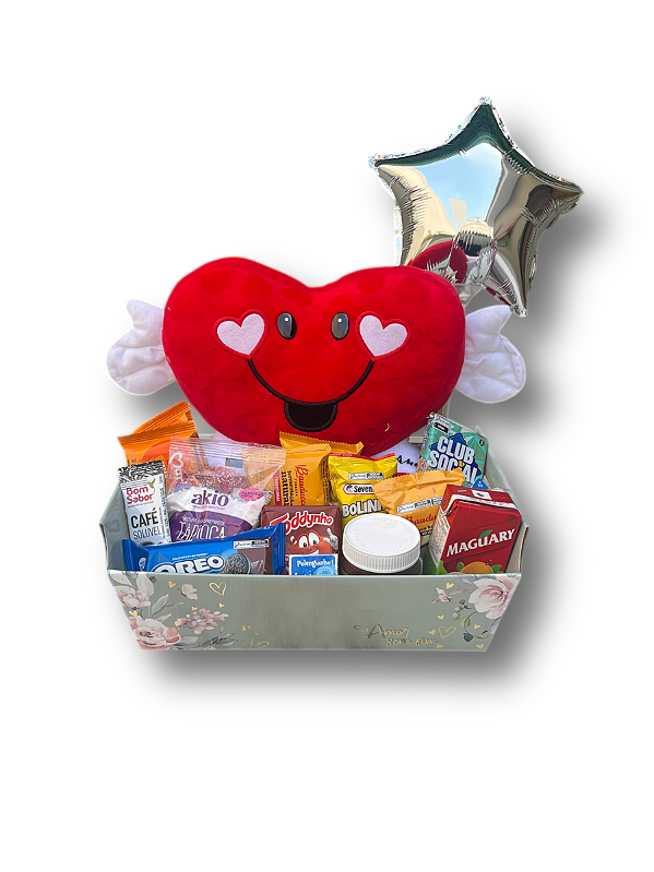 Cesta de Café da Manhã Amor Perfeito