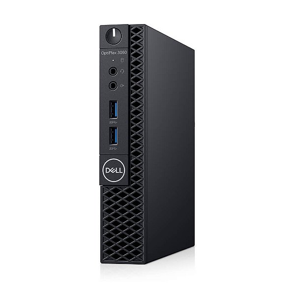 Desktop Dell Optiplex 3060 Tiny - Intel Core i3 - 8GB RAM - 256GB SSD - Windows 10 Pro