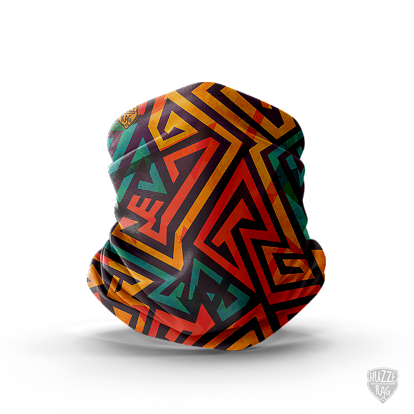 Bandana Tube Neck Huzze-Rag Urban - Feitas Sem Costura + Proteção Solar Uv
