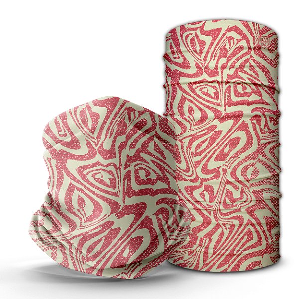 Bandana Tube Neck Huzze-Rag Miragem - Feitas Sem Costura + Proteção Solar Uv