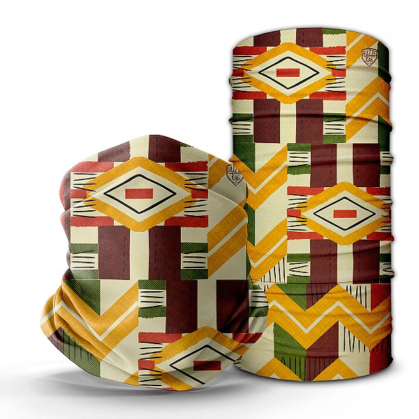 Bandana Tube Neck Huzze-Rag Kent - Feitas Sem Costura + Proteção Solar Uv