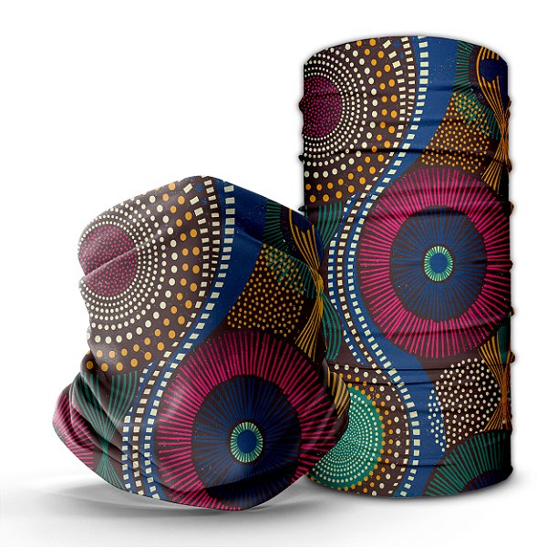 Bandana Tube Neck Huzze-Rag Ankara - Feitas Sem Costura + Proteção Solar Uv