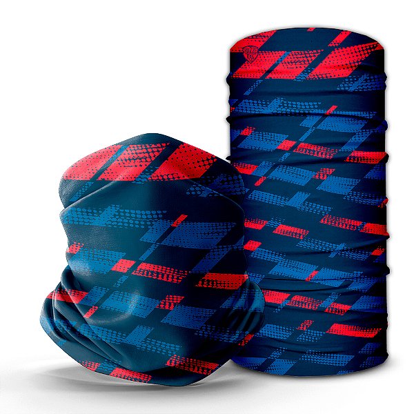Bandana Tube Neck Huzze-Rag Racing - Feitas Sem Costura + Proteção Solar Uv