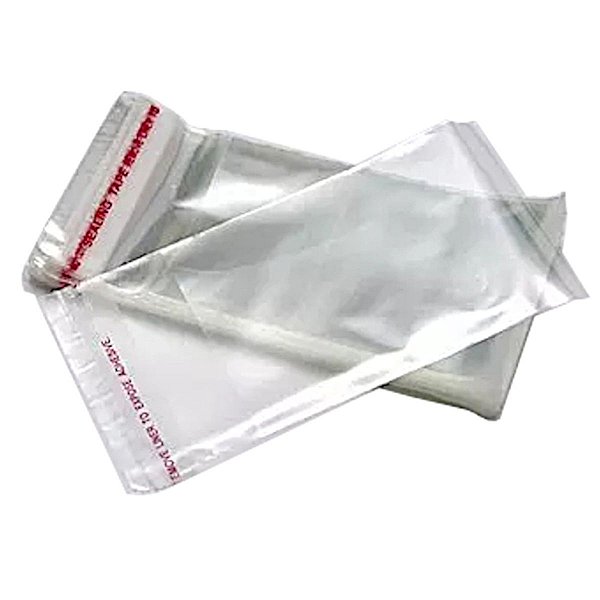 Saquinho Plástico Adesivado - 20x30