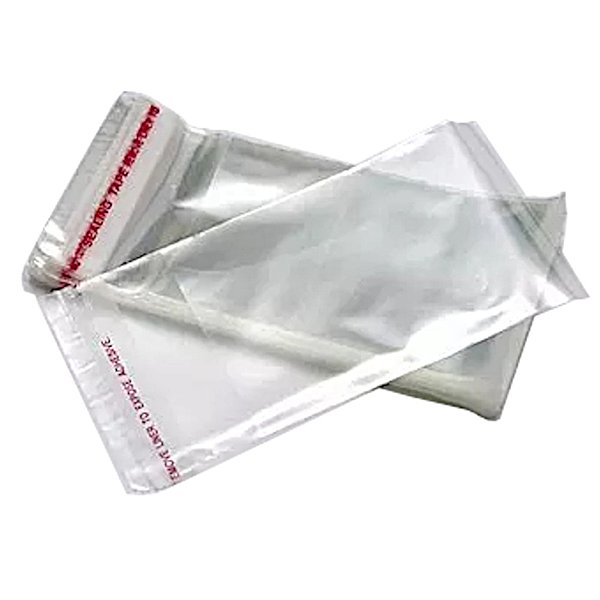 Saquinho Plástico Adesivado - 9X17