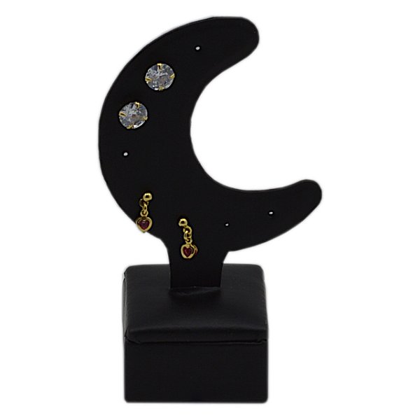 Expositor Meia Lua Brinco - Vinil - 11,5cm x 7cm x 5cm