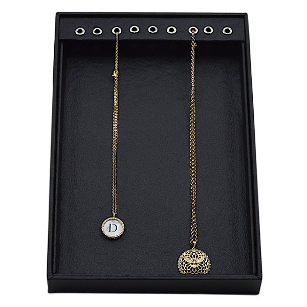 Bandeja Media 30 x 20 x 3 cm - Para Corrente em Corino