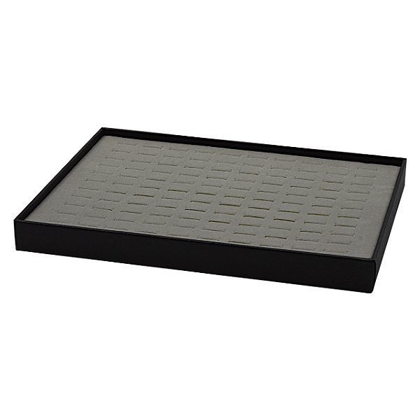 Bandeja Para Anel Corte H - 37 x 27 x 3cm - Corino Interno em Veludo