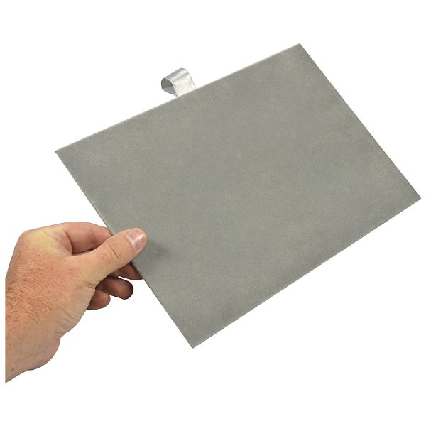 Tampa de Madeira revestida em veludo para bandejas 30 x 20 cm