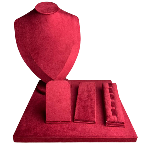 Kit Profissional com 5 Peças – Linha Bordo| Eleve o Padrão da sua Exposição