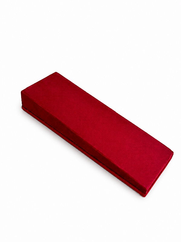 Expositor Rampa para Pulseira 5 X 17 cm - Suede Premium Marsala