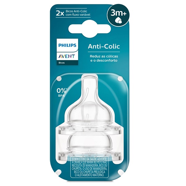 SCY765/02 BICO ANTICOLIC DUPLO FLUXO VARIAVEL