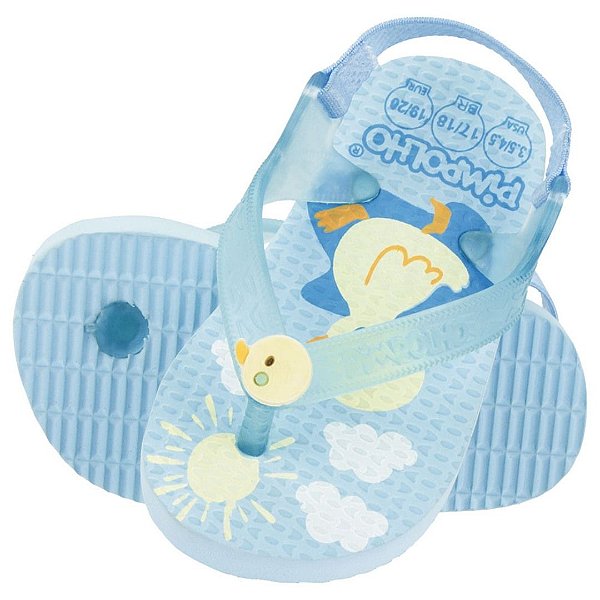74433 CHINELO PRAIANA BABY AZUL/PATO MASC PIMPOLHO