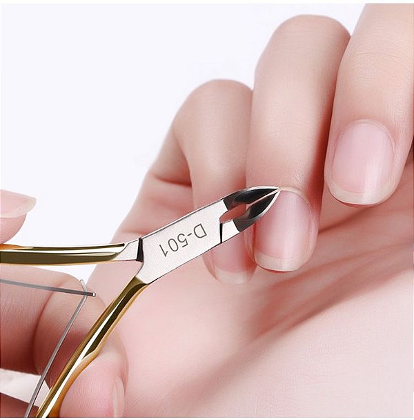 Alicate Para Cutículas Linha Safira Alicate de Unha