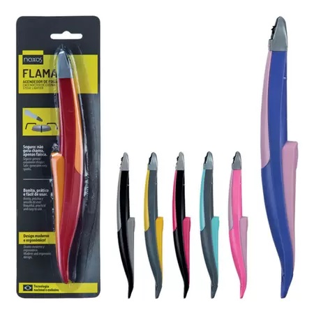 Acendedor de Fogão Plástico 24cm Fogão a Gás Churrasqueira Multidisparos Fogão Faísca Flama Naxos