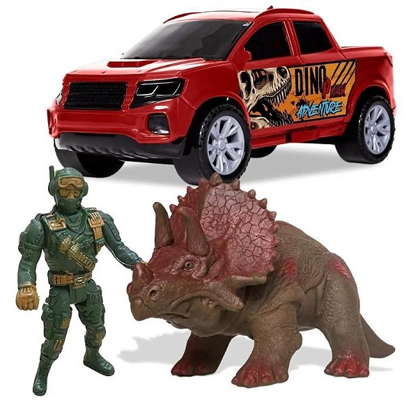 Carrinho Dino Park Adventure Samba Toys